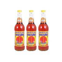 ตราชั่ง น้ำปลาฉลากทอง 750 มล.X3 ✿ TRACHANG FISH SAUCE GOLD 750 ML.X3