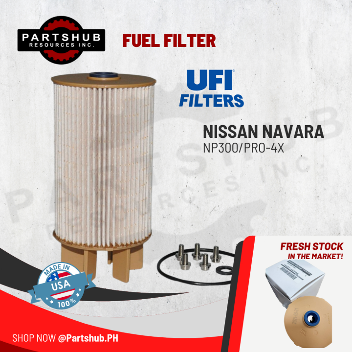 UFI FUEL FILTER (NISSAN NAVARA NP300/PRO4X) Lazada PH