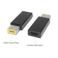 USB Type C แล็ปท็อปอะแดปเตอร์ Dc ปลั๊กแปลงสำหรับ Lenovo X1คาร์บอน E431 E531 S431 T440s T440 X230s X240 X240s