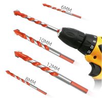 【LZ】✲ﺴ  Electric Tools Center Drill Hammer Concrete Ceramic Tile Metal Drill Bit Round Shank 6mm-12mm DIY Wall Hole Saw Drilling