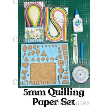DIY Paper Quilling Tools Set Template Mould Board Tweezer Needles