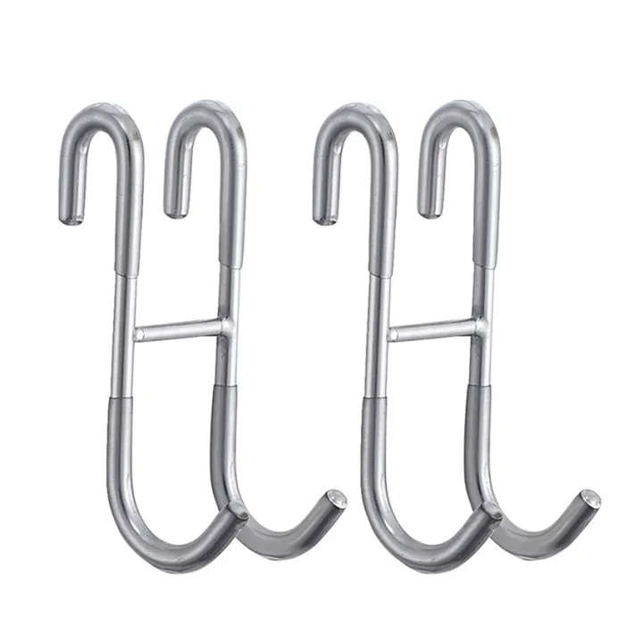 Shower door hook, 2 pieces stainless steel hanger glass hook, shower