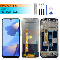 สำหรับ A54s จอแสดงผล Digitizer สมัชชาที่มีกรอบ CPH2273หน้าจอแอลซีดีเปลี่ยนอะไหล่ซ่อม6.52 ";