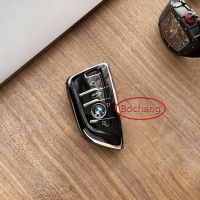 Bochang โครงเปลือกนอกเคส Kunci Remote Mobil TPU สำหรับ BMW G20 G30 G11 X1 X3 G01 F25 X5 F15 X6 F07 F30 F32 F20 1 3 5 7ชุด