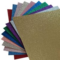 10Pcs Free Shipping 12 x12 DIY Glitter Craft Paper Glitter Craft Cardboard 300Gsm For Party DecorDIY Crafts