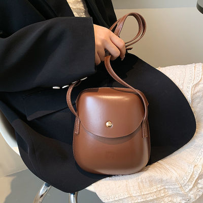 มินิหนัง PU กระเป๋า Crossbody สำหรับผู้หญิง2023ฤดูร้อนกระเป๋าแฟชั่นที่เรียบง่ายและกระเป๋าหญิงศัพท์มือถือกระเป๋าสะพาย