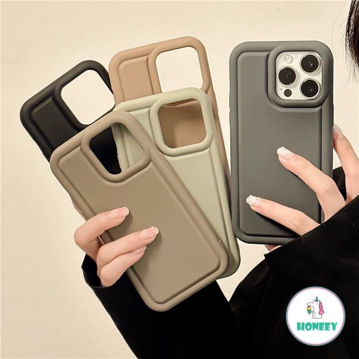 เคสโทรศัพท์ซิลิโคน-แบบนิ่ม-กันกระแทก-หลากสี-สําหรับ-iphone-14-13-12