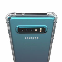 อัลตรา Nipis Kejutan Kes Jelas untuk Samsung Galaksi S21 S20 FE S8 S9 S10 Plus S22 S23 Ultra Nota 20 10 9 Perlindungan Sudut Bertetulang