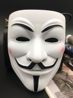 V for Vendetta mask full face male Halloween cos masquerade adult party mask Douyin funny internet celebrity 【JYUE】