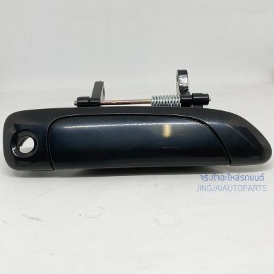 S.PRY มือเปิดนอก ประตูคนขับ HONDA CIVIC DIMENSION ปี 01-05 ( พลาสติกสีดำ ) A272R OEM OEM