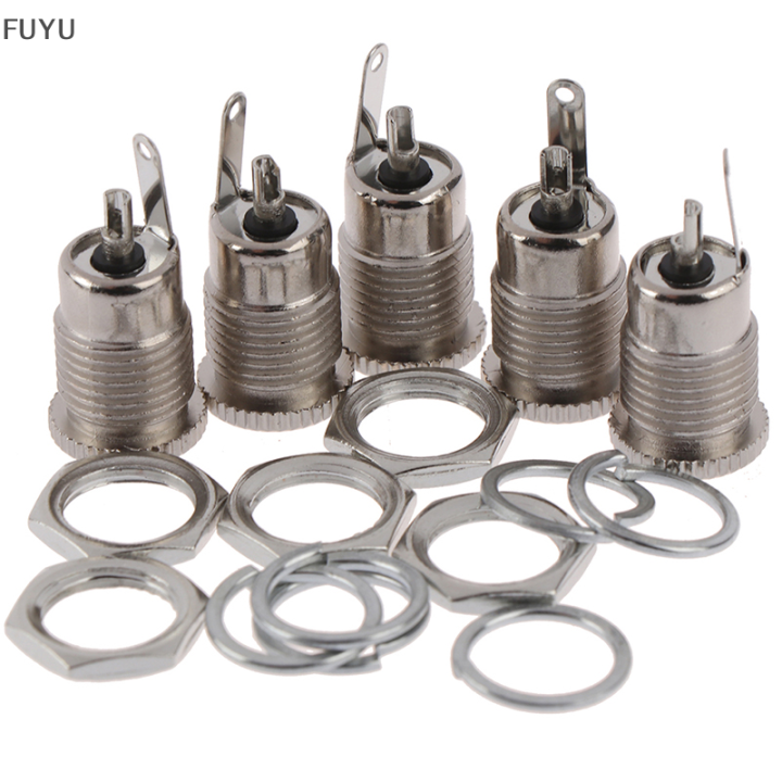 fuyu-5pcs-dc099-5-5-2-5มม-dc-power-jack-socket-ขั้วต่อปลั๊กตัวเมีย