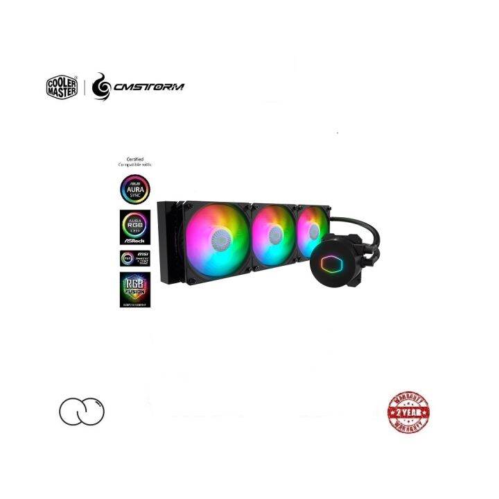 Cooler Master MasterLiquid ML360L V2 AIO ARGB Dual Chamber Pump CPU