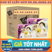 COMBO 30 GÓI khăn giấy vuông Emos 3 lớp 100 tờ