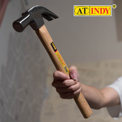 AT INDY Claw Hammer Wooden Handle ค้อนหงอน ด้ามไม้ H27