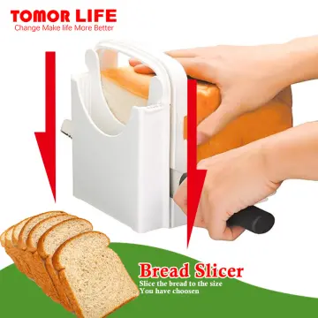 Toast Cutter Bread Slicer Bread Loaf Cutter Slicing Machine Pastry Tool  Sandwich Cutting Guide Mold Maker Kitchen Cutter