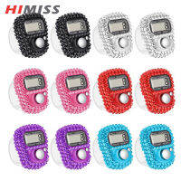 HIMISS Knit Counter Lcd ดิจิตอลอิเล็กทรอนิกส์ไหมพรมถักโครเชต์ตัวคั่นลายแถวเคาน์เตอร์นิ้วสำหรับเย็บถัก