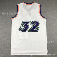 เสื้อคุณภาพสูง ?22-23 Wholesale NBA Basketball Jersey Wholesale Foreign Trade Jersey Supply Jazz 12 Stockton Stockon 32 Malong Snow Mountain Retro Mesh