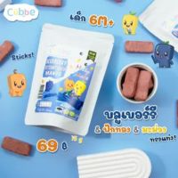 Cubbe ขนมคิ้วบ์ สติ๊ก รสบลูเบอร์รี&amp;ฟักทอง&amp;มะม่วง สำหรับเด็ก 6 เดือนขึ้นไป