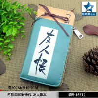 Natsume S Book Of Friends Men Women Cartoon Wallet Student Wallet Children S Wallet PU Leather Anime Wallet New Fashion