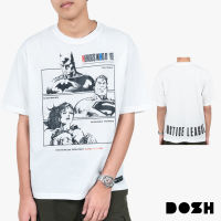 DOSH MENS T-SHIRTS JUSTICE LEAGUE เสื้อยืดคอกลม แขนสั้น ผู้ชาย DJMT5068-OW