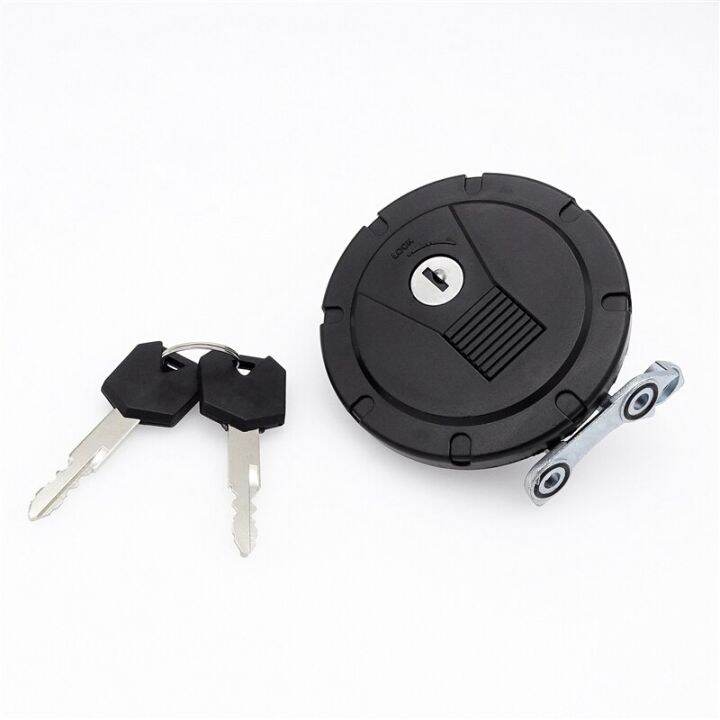 Motorcycle Fuel Gas Tank Lock Cap With 2 Keys For Kawasaki KL110 KL250G