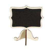 45 Pack Chalkboards Place Cards with Easel Stand - Wood Rectangle Small Chalkboard Signs for Wedding, Birthday Parties