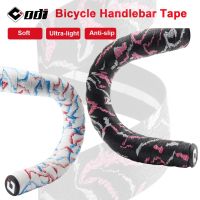 ODI Bicycle Handlebar Tape Soft Bike Barstape PU EVA Non-Slip Colorful Handlebar Cover For Road Bike Slide Bike Essories