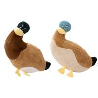 Toy Plush Cute Duck Stuffed Doll Bag Pendant Keychain Soft Pillow Gift Kid Child