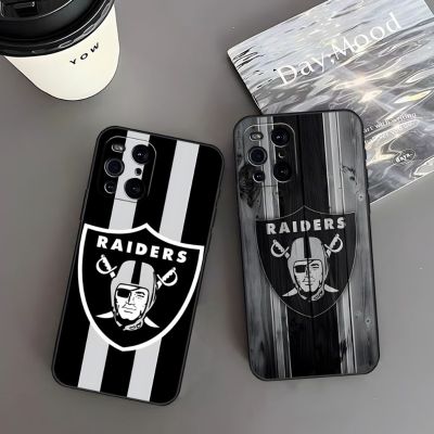Oakland Raiders Phone Case For OPPO Find X3 Neo Reno 6 Pro 7 X5 A57 A54 A55 A74 One Plus 8 6 9 7 Pro Back Covers