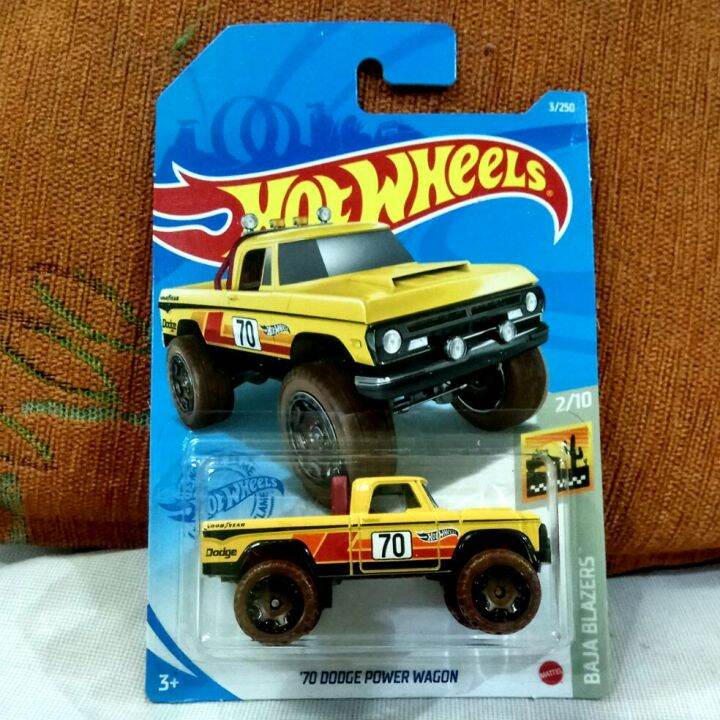 Hot Wheels 70 Dodge Power Wagon Yellow Lazada Indonesia