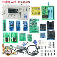 Original RT809F Serial ISP Universal Programmer 16อะแดปเตอร์1.8V อะแดปเตอร์ SOP8คลิปทดสอบ EDID สาย ICSP Bios จัดส่งฟรี