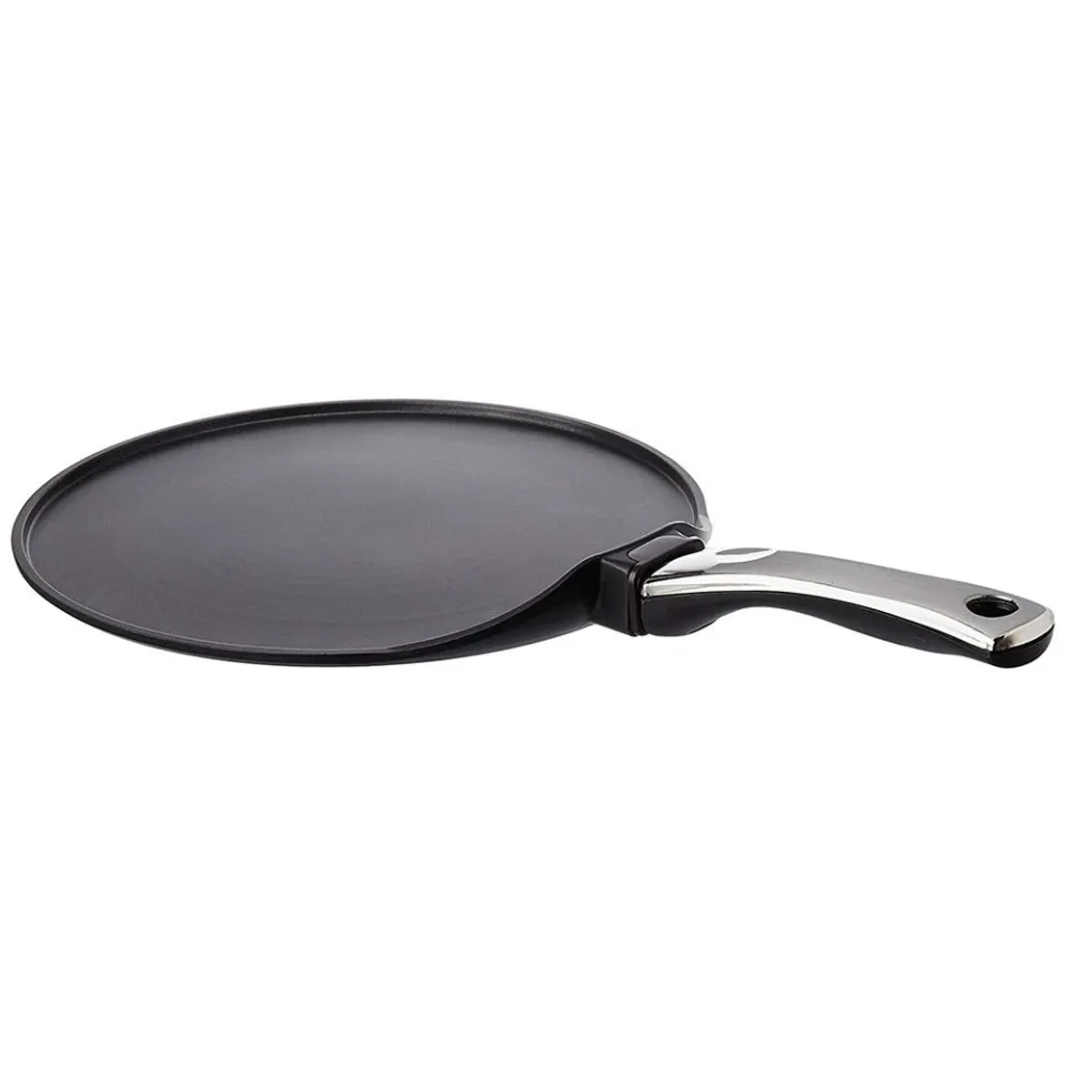 Prestige Omega Die-Cast Plus Non Stick Induction Base Tawa (Black)