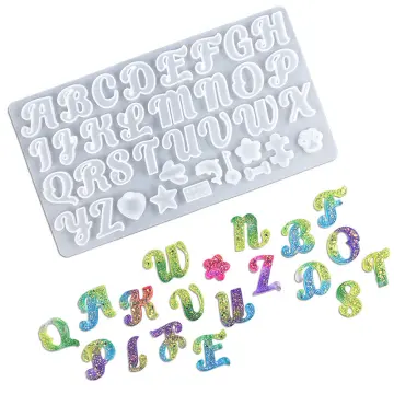 Epoxy Resin Digital Letter Mold Decoration Silicone Molds DIY