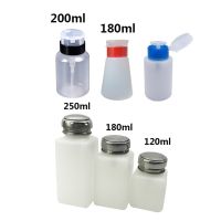 【hot】 50/120/180/200/250ML Alcohol Split Bottles With Cover Plastic Press Refillable Storage Cleaner Solder Paste Flux