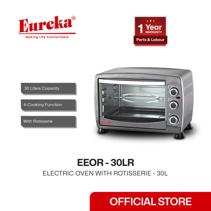 Eureka Electric Oven with Rotisserie 30L EEOR 30L R Lazada PH