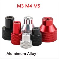 5 Buah M3 M4 M5 Bingkai Aloi Aluminium Mur Flensa Pengencang Tangan Mur Jempol Knurled