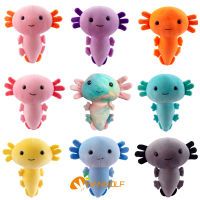 Kawaii Axolotl Plush Toy Cartoon Cute Animal Stuffed Plushie Doll For Kids Birthday Christmas Halloween By Awake!fts Home Decoration