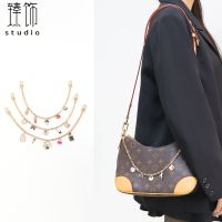 suitable for lv Presbyopia womens bag decoration short chain accessories bag pendant chain replacement chain shoulder strap hand carry