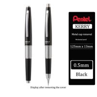 Pentel ของญี่ปุ่นเคอร์รี่ดินสอกด P1035ฝาโลหะถอดดินสอกดโปร่งใสจากเกาหลีคุณภาพสูงสำหรับธุรกิจอุปกรณ์การเรียนเครื่องเขียน