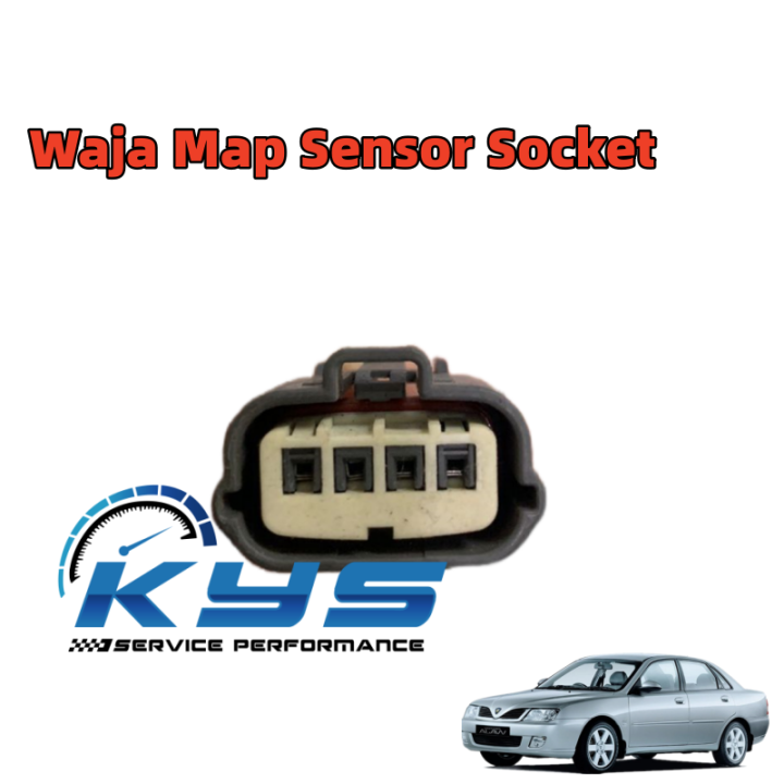 Map Sensor Socket Connector (4Pin) Proton Waja MMC Lazada