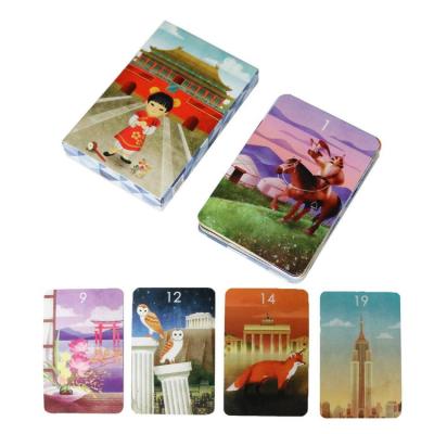 Mimondo Lenormand Tarot Cards 36 Deck Oracle Fate Divination Oracle Cards Funny Board Game Playing Games Fun Party Supplies adorable