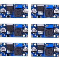 6pcs Power Converter Step Down Module LM2596 LM2596S DC to DC Buck Converter 3.0-40V to 1.5-35V Adjustable Step Down Power Supply Module