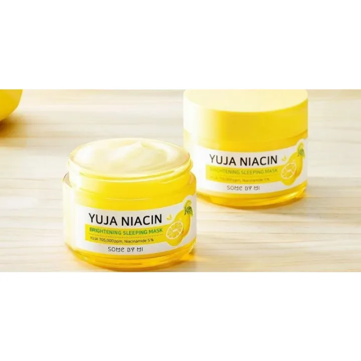 SOMEBYMI YUJA NIACIN 30 DAYS MIRACLE BRIGHTENING SLEEPING MASK some by