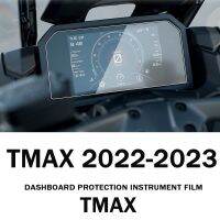 {:”》สำหรับยามาฮ่า T-MAX 2022-2023 Tech MAX แดชบอร์ดอุปกรณ์ป้องกันแผงหน้าปัดฟิล์มกันรอยขีดข่วนอุปกรณ์เสริมมอเตอร์ไซค์ฟิล์ม TMAX