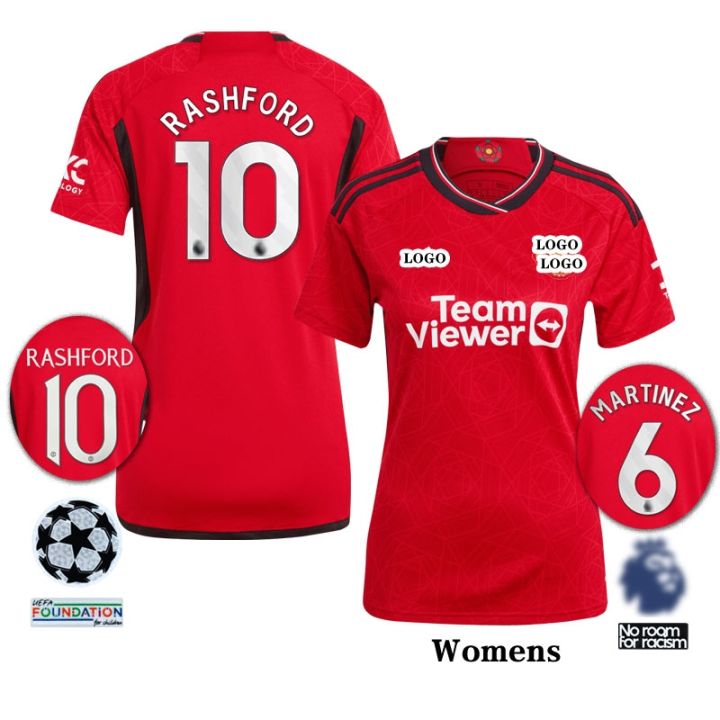 newest-zhengcai-2023-2024-manchester-united-home-womens-shirt-football-23-24-fans-jersey