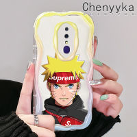 เคส Chenyyka สำหรับ OPPO F11 Pro A9 A9X เคสการ์ตูนเด็กผู้ชายลายเนื้อครีมขอบคลื่นนุ่มเคสมือถือกันกระแทกแบบใสสร้างสรรค์เคสซิลิกาเจลฝาครอบป้องกัน