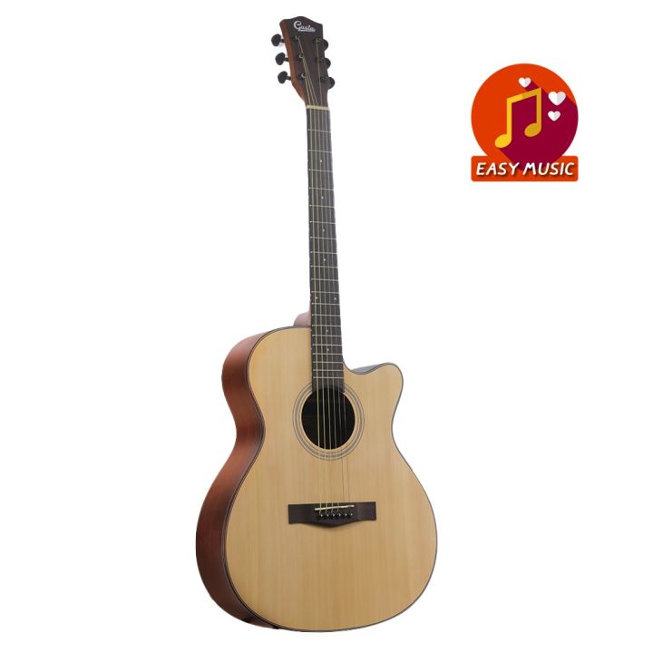 กีตาร์โปร่ง-gusta-om3c-acoustic-guitar