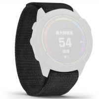 สำหรับ Garmin Fenix 6 22Mm สายนาฬิกาข้อมือห่วงไนลอนถัก (สีดำ)