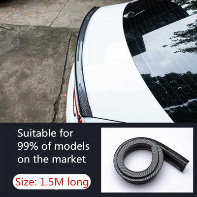 1.5M Car-Styling 5D Carbon Fiber Spoilers DIY Refit Spoiler For Kia Rio K2 K3 K4 K5 KX3 KX5 Cerato,Soul,Forte,Sportage R,Sorento