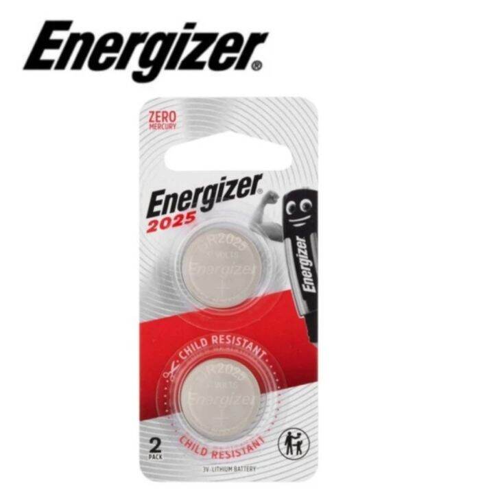 Asli Batu Baterai Batrei Lithium Energizer Cr2025 Cr 2025 Cr-2025 Ori ...